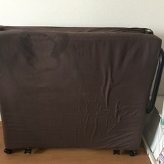 折り畳みセミダブルベット　★譲渡者決定済み★の画像