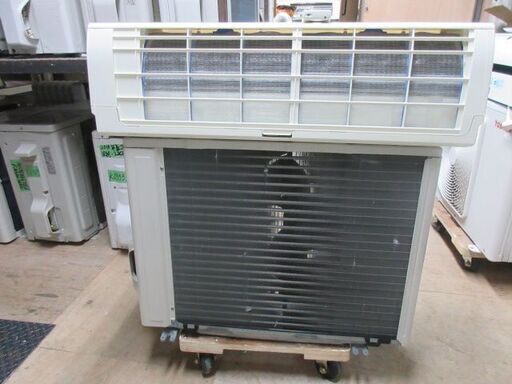 K03560　三菱　 中古エアコン　主に6畳用　冷房能力　2.2KW ／ 暖房能力2.5KW