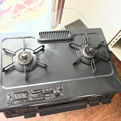 【リサイクルショップどりーむ天保山店】●4780●　超美品　ガスコンロ　パロマ　LPガス　2021年製　グリル未使用　IC-S87-L　左強火力