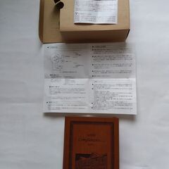 【新品】ウッドレックス製　目覚まし時計Clock 2022.10...