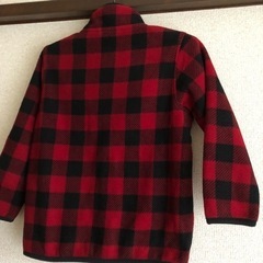 【再値下げ！】UNIQLO キッズフリース　ジャケット・１１０の画像