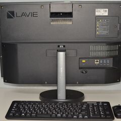 一体型パソコン 最新Windows11+office NEC GD254DCAA 高性能core i5-7200U/大容量HDD3TB/メモリー8GB/23.8インチ/DVDマルチ/無線/WEBカメラ