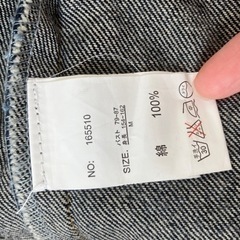 美品！　レディース　デニムジャケットの画像