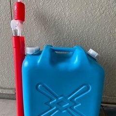ポリタンク注油ポンプ付きの画像