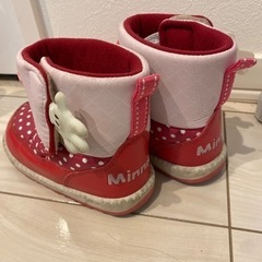 スノーブーツ　15cm ミニー　雪遊びにの画像