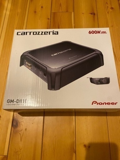 新品未使用　カロッツェリア　パワーアンプ　GM-D8100
