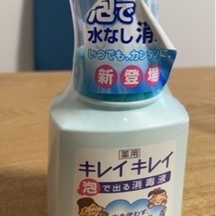 薬用　キレイキレイ　泡で出る消毒液