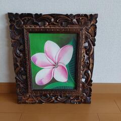 絵画　絵　花の画像