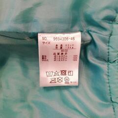 【値下げ】petit main 中綿コート　90cm　緑色の画像