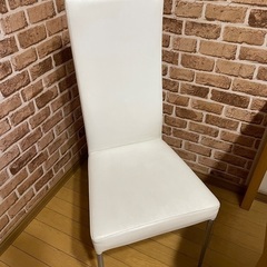 ✨大きめ✨ダイニング（ガラス）テーブルセットの画像