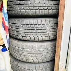 決定しました　ダンロップ　スタッドレス195/65R15 アルミホイール付き4本セット　の画像