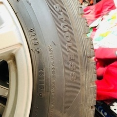 決定しました　ダンロップ　スタッドレス195/65R15 アルミホイール付き4本セット　の画像