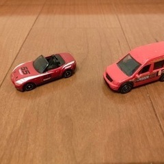 ミニカー⑨赤の車セット（使用品）