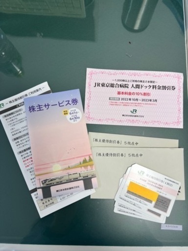 JR東日本　株主優待割引券&各クーポン
