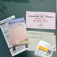 JR東日本　株主優待割引券&各クーポン