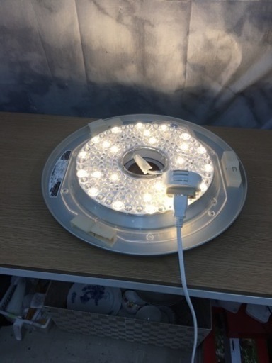 k2210-385 日立　HITACHI LED シーリングライト　リモコン付き2018年製　割れ有り