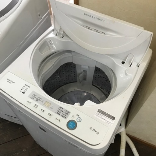 洗濯機 シャープ 4.5kg 2019年製 | ヤマダウェブコム