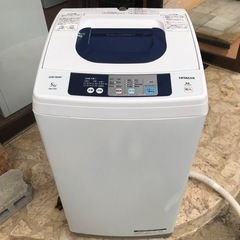 洗濯機　HITACHI 2016年製　5kg