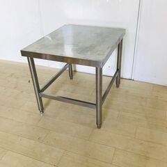 山口)下松市より　ステンレス作業台　53㎝×60㎝×52.5㎝　...