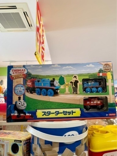 ■店頭引取限定■美品☆トーマス　木製スターターセット♫