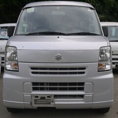 (ID4648)軽バン専門店在庫100台　軽貨物黒ナンバーリース個人・法人可能！　軽貨物黒ナンバーリース個人・法人可能！　２０万円　スズキ　エブリイバン　車検２年付　平成２４年式　諸費用込２５０,０００円の画像