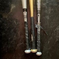 バット3本の画像