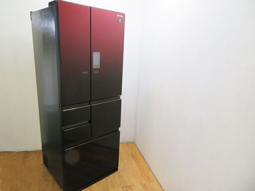 配達設置無料！ 美品 SHARP 2020年製 プラズマクラスター 大容量502L 6ドア冷蔵庫 IL09