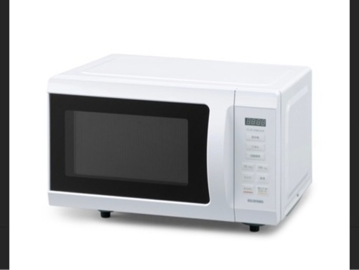 ほぼ新品　残存保証期間約11ヶ月以上　電子レンジ　アイリスオーヤマ