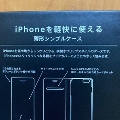 手帳型スマホケース(iPhone7/8/SE2)の画像
