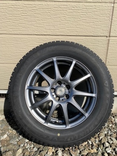 21年製DUNLOP WINTER MAXX03 215/60R16 ホイール付4本セット