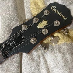 epiphone sg エレキギターの画像