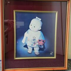 色紙画　『初舞』