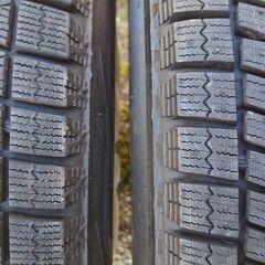 スタッドレスタイヤ(165/70/R14) 付きアルミホイール の画像