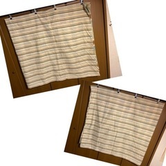 掛け布団カバーとダブルベッドマットレスカバー スクエアの画像