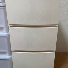 3段チェスト　アイボリー