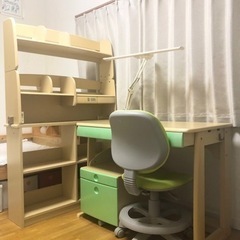 イオンの学習机 5点セット