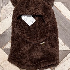新品クマさん着ぐるみ帽子　フリース　