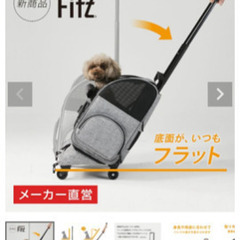 エアバギーフィット キャリー アースサンド ペットキャリー Airbuggy