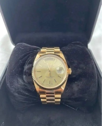 ロレックス　デイデイト　金無垢