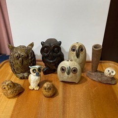 フクロウ9点セット