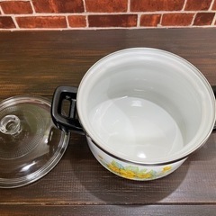 未使用品 象印 ホーロー鍋 18cmの画像