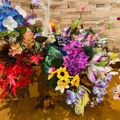 【10／24受け渡し決定‼️】造花　春夏秋冬色々　約3０本ほど