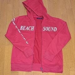 BEACHSOUND  メンズ パーカー 赤