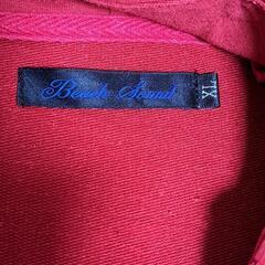 BEACHSOUND  メンズ パーカー 赤の画像