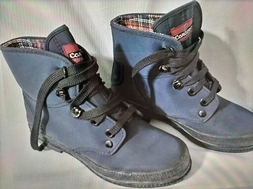 FUJIKURA Caravan トレッキングシューズ 22.0㎝ ネイビー 紺 登山靴 登山 アウトドア キャンプ ハイキング