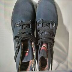 FUJIKURA Caravan トレッキングシューズ 22.0㎝ ネイビー 紺 登山靴 登山 アウトドア キャンプ ハイキングの画像