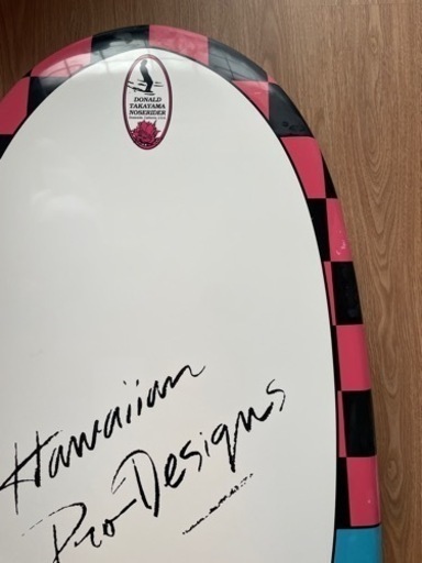 ドナルドタカヤマIN THE PINK 9'3サーフテックハワイアンプロデザイン