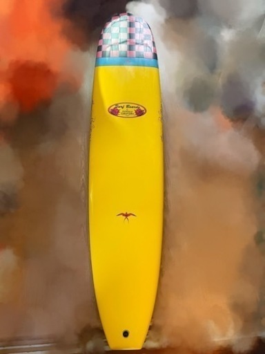 ドナルドタカヤマIN THE PINK 9'3サーフテックハワイアンプロデザイン