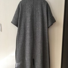 新品！　異素材　アウター　羽織り　ロングベストの画像