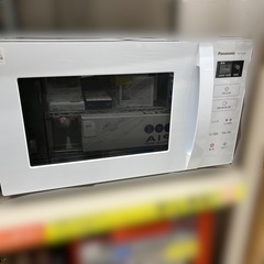 J1699  美品 ★3ヶ月保証付★ Panasonic パナソニック 電子レンジ NE-FL100-W 2021年製  クリーニング済み 